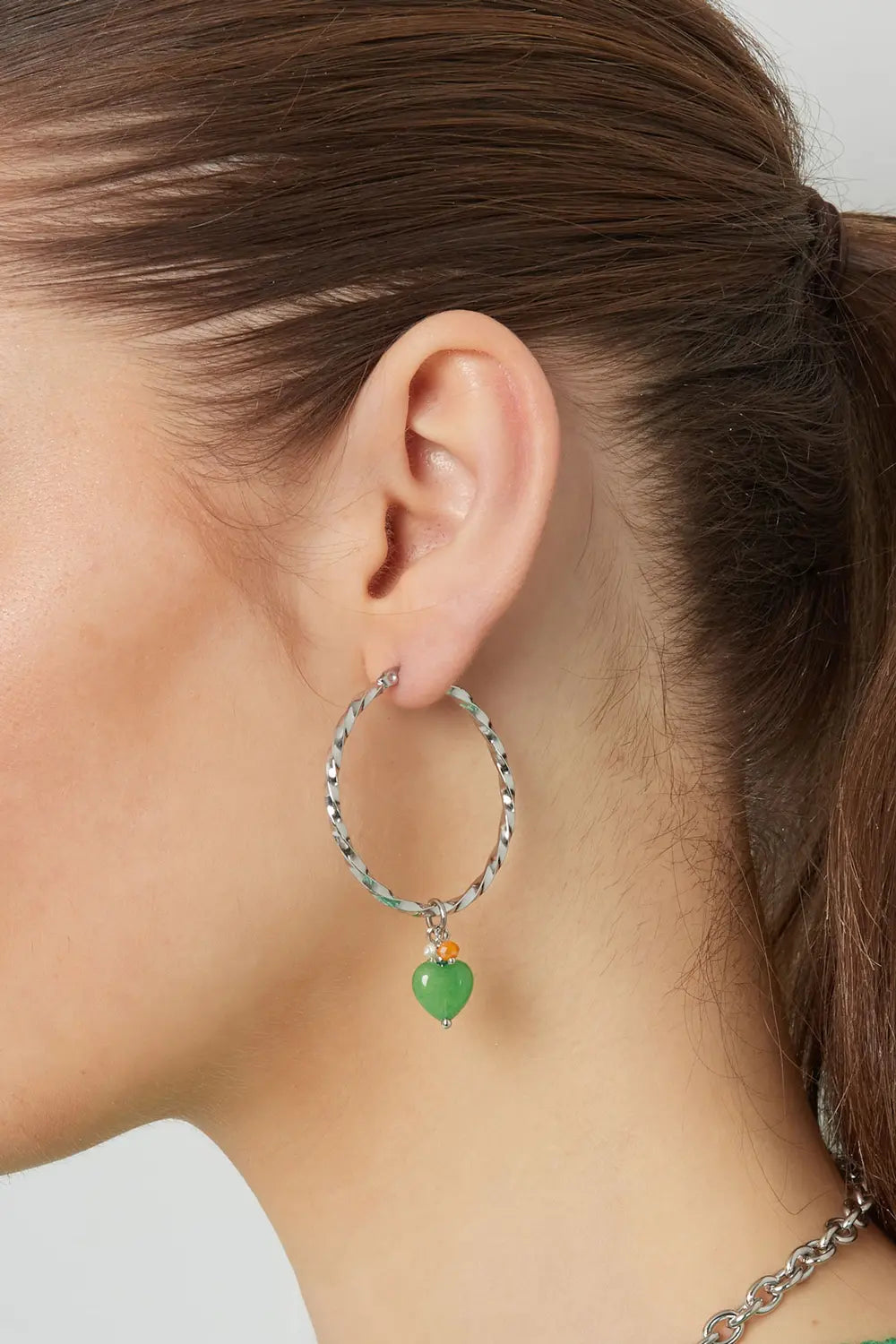 Boucles d'oreilles Eveil du coeur - doré