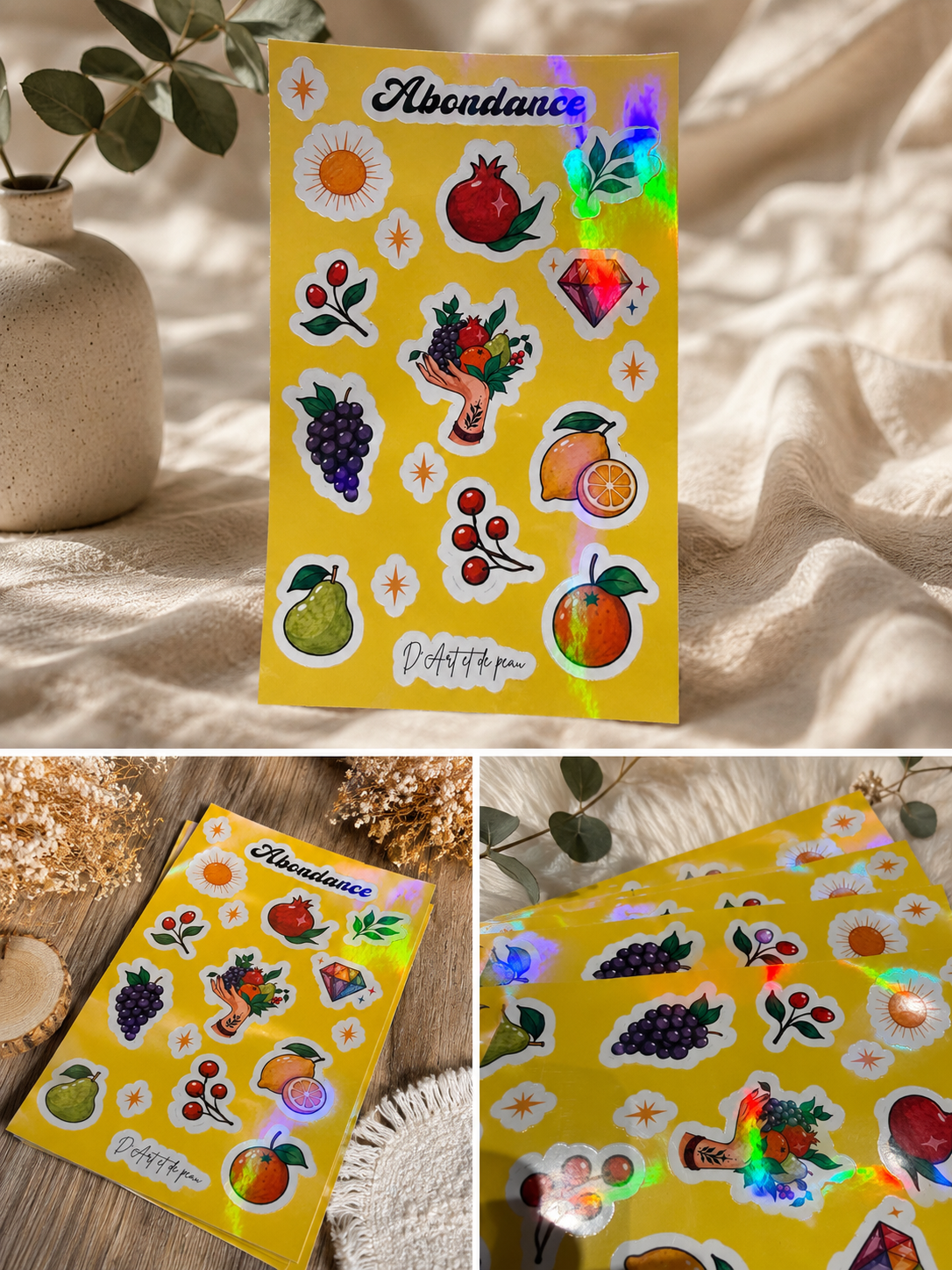 Planche de stickers - Oracle "Abondance"