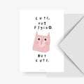 Carte postale - Cute, but psycho.