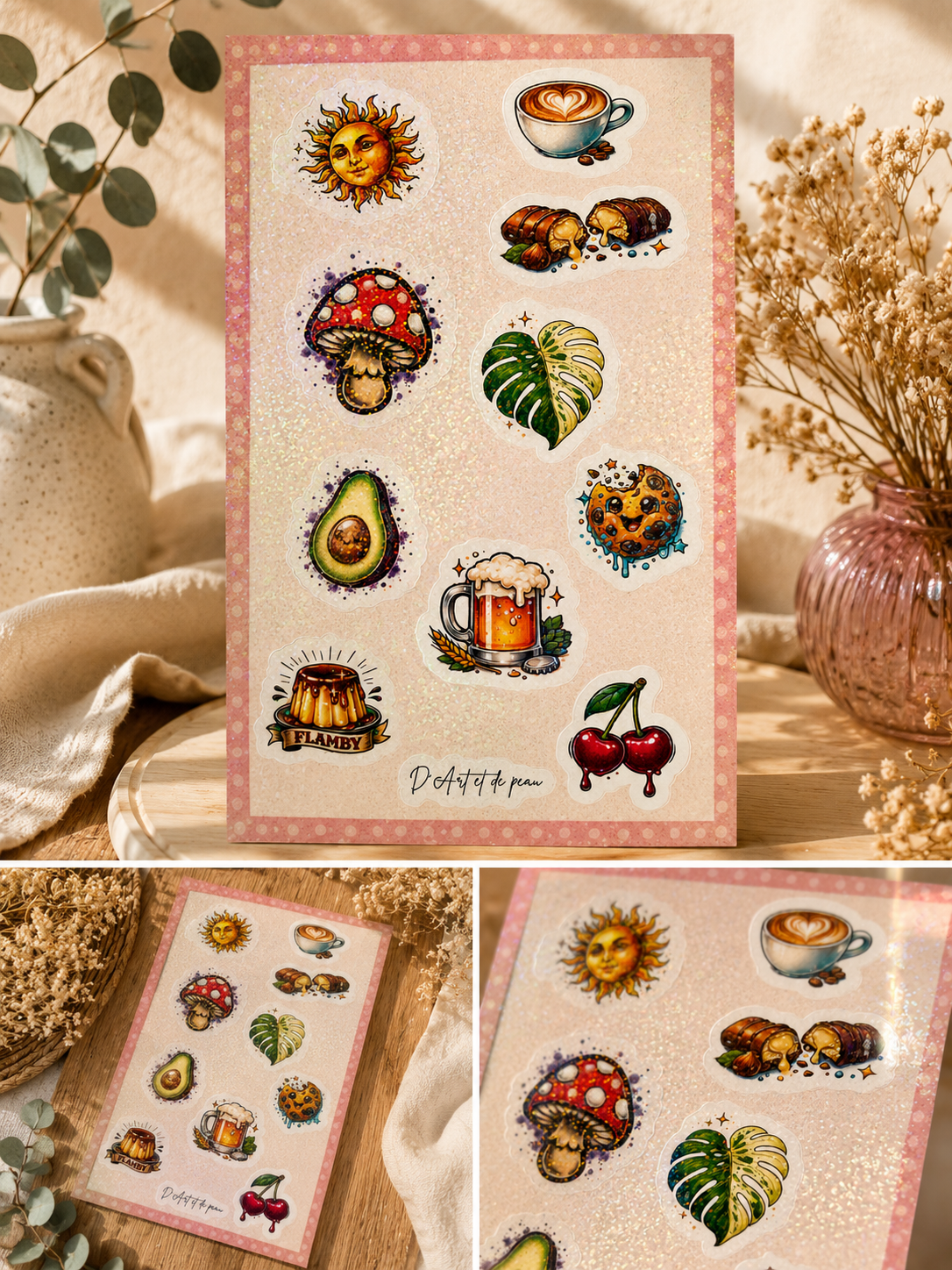 Planche de stickers – Mes flashs préférés ✨