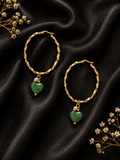 Boucles d'oreilles Eveil du coeur - doré