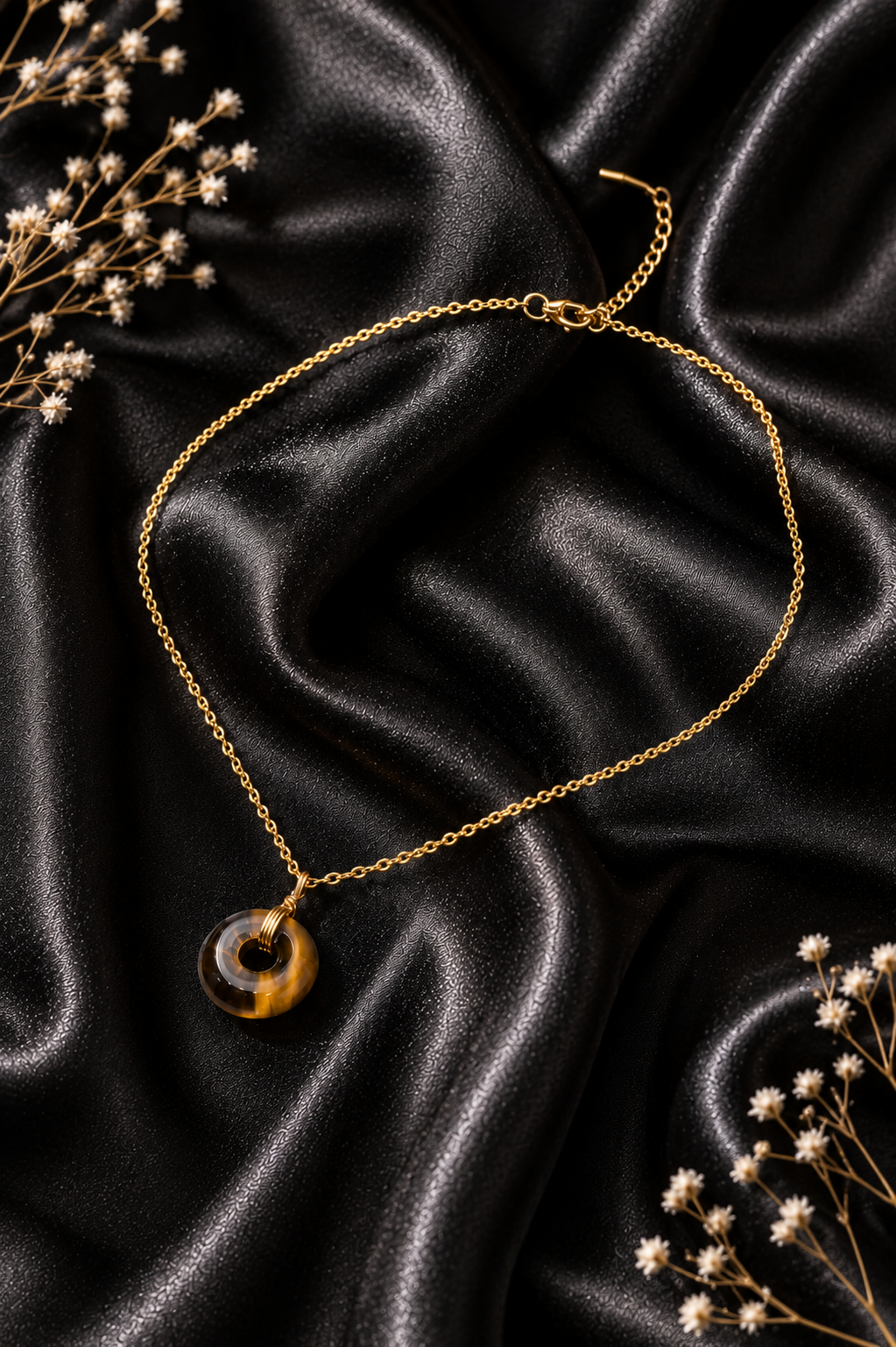 Collier oeil de tigre