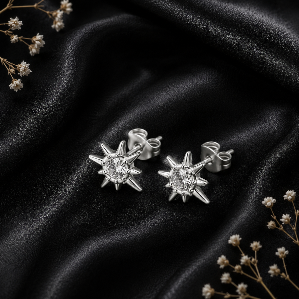 Boucles d'oreilles Étoiles Celeste