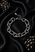 Bracelet chaine - doré ou argenté