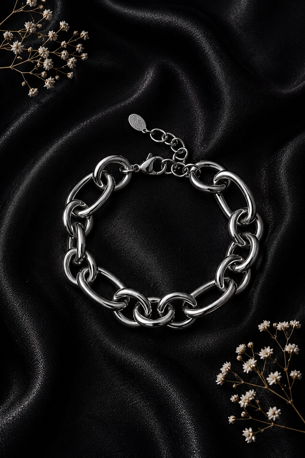 Bracelet chaine - doré ou argenté