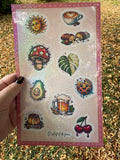 Planche de stickers – Mes flashs préférés ✨