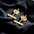 Boucles d'oreille minimal chic - doré ou argenté