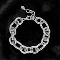 Bracelet chaine - doré ou argenté